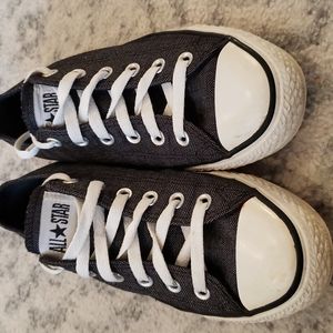 Converse all star blue denim sneakers